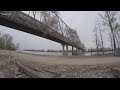 Demolition of old Route 47 bridge over Missouri River