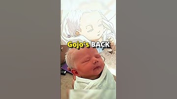 Baby Gojo Was Just Born in Real Life! #jujutsukaisen #gojosatoruedit #yujiitadori