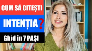 CUM CITESTI INTENTIA OAMENILOR | CUM VEZI DINCOLO DE APARENTE | CLARVIZIUNE