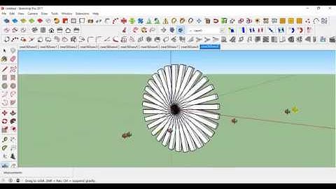 How to Use Array command in sketchup by using 1001bit-tools