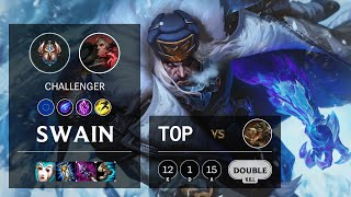 Swain Top vs Renekton - EUW Challenger Patch 10.15