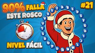 ¿Podrás completar el Rosco de Pasapalabra #21 | Nivel Fácil