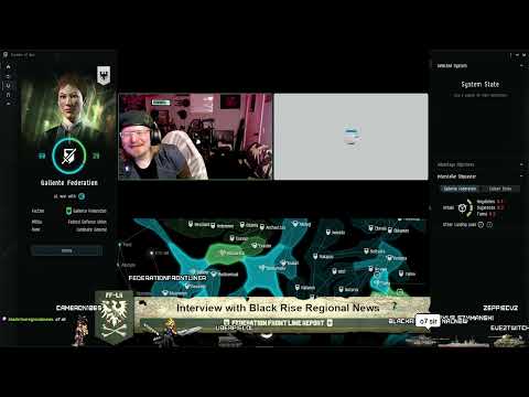 Interview with Black Rise Regional News - Aug 9th 2026