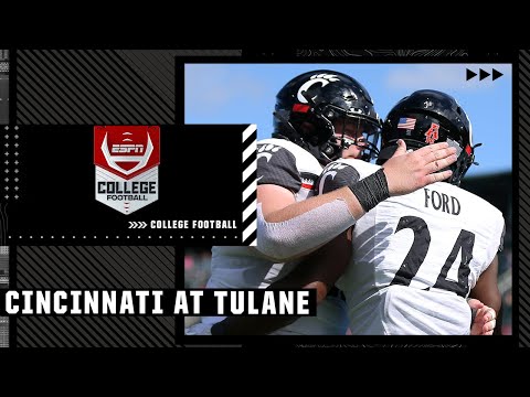 Cincinnati Bearcats at Tulane Green Wave | Full Game Highlights