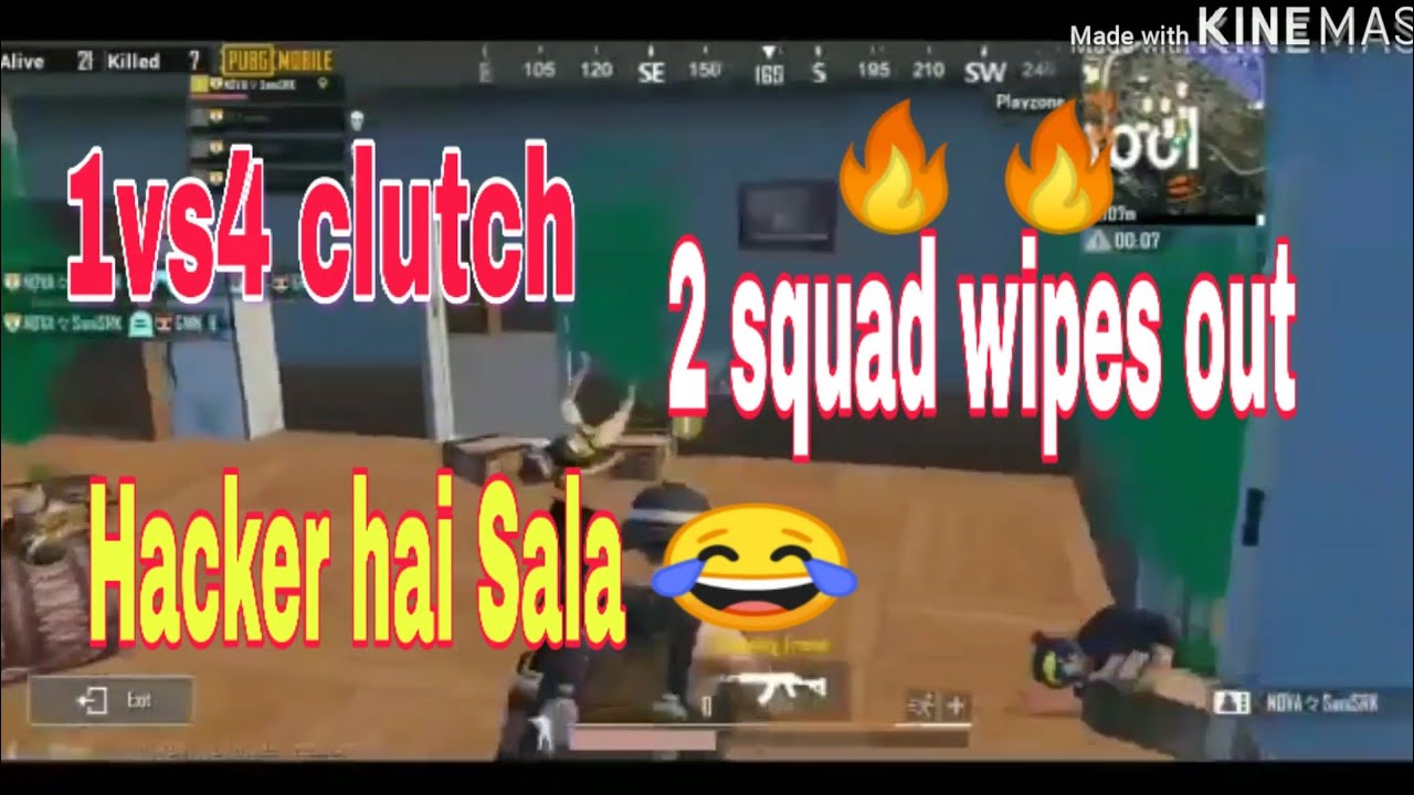 1vs4 CLUTCH IN PUBG MOBILE||VERY INTENSE FIGHT IN SCHOOL APARTMENT|| MUST BE SEE THIS VIDEO||
