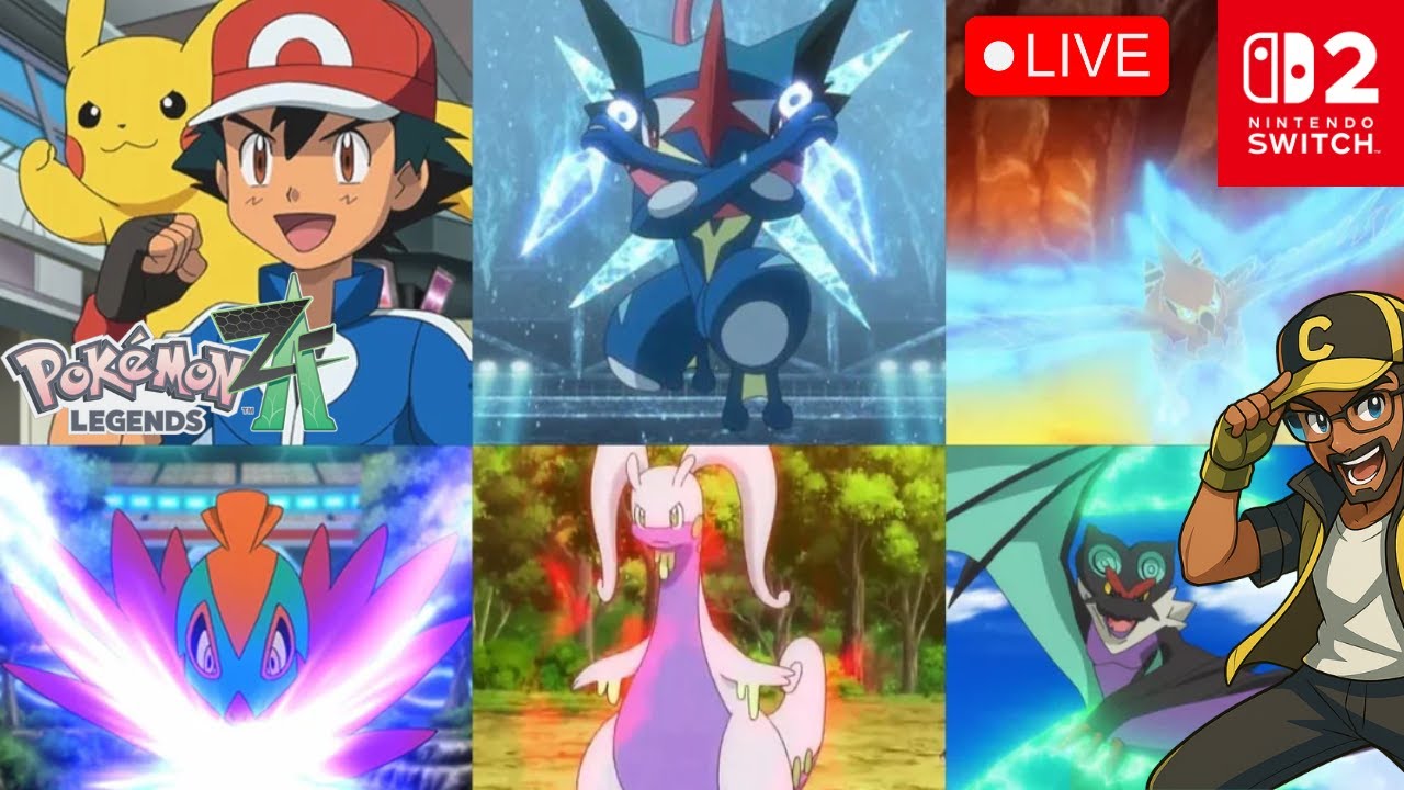 (LIVE) Can we beat Pokemon Legends ZA with Ash Ketchum's Kalos Team?
