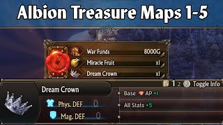 Albion Treasure Maps 1-5 | Unicorn Overlord