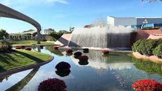 The Reverse Waterfall at EPCOT