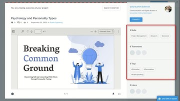 Portfolium Overview & Introduction to the Interface