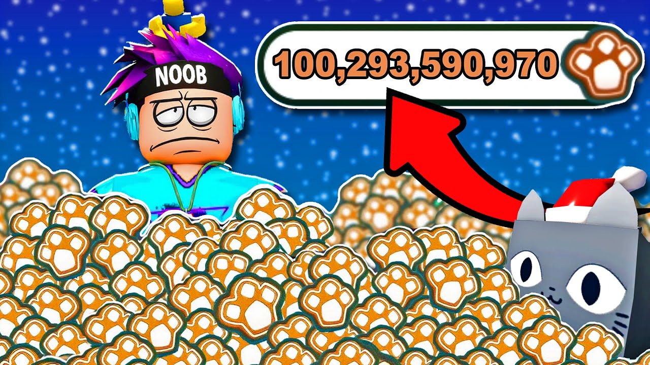 100 BILLION Gingerbread Spent in Pet Simulator X! (I wish I was kidding