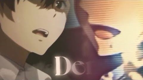 [AMV] - If this is goodbye - [Typography AMV] - Free Preset 😋