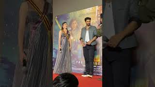 Sanjana Sanghi Joins Aditya Roy Kapur On Stage At The Trailer Launch of Om The Battle Within