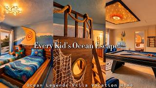 Inside Ocean Legends Villa: Coolest Ocean Adventure Airbnb Yet!