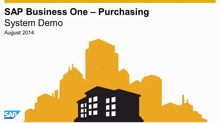 Secrets of SAP Business One Purchasing System | Ultimate Guide to SAP Business One Purchasing