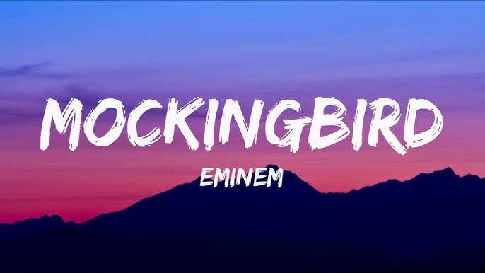 Mockingbird (Sped Up) #shorts #lyrics #mockingbird #eminem 