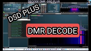 DSDPLUS & SDRUNO - DMR DECODE TEST