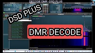 DSDPLUS & SDRUNO - DMR DECODE TEST