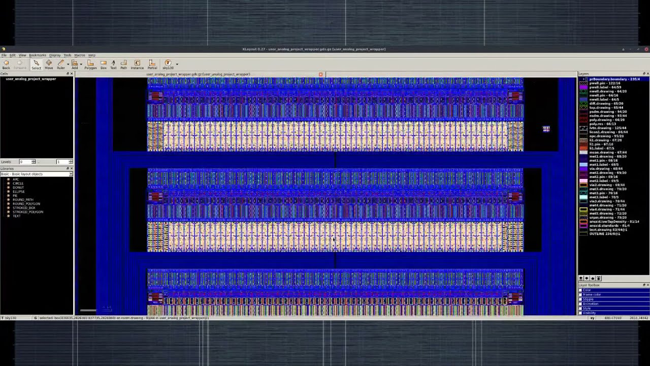 Livestream with Thomas Parry: analogue design with the open source ASIC tools