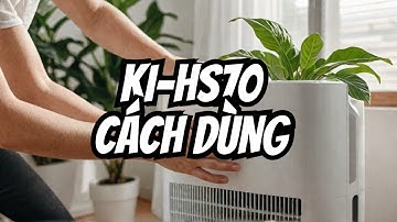 hướng dẫn sử dụng máy lọc không khí bù ẩm sharp KI-HS70