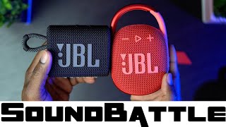 prins Sammensætning Logisk JBL Clip 4 vs JBL Go 3 | One Of These Should Not Exist Anymore | Sound  Battle - YouTube