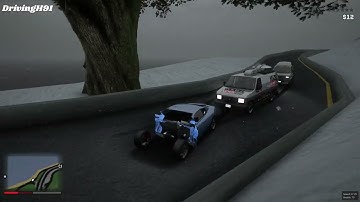 GTA SA Realistic Vehicle Deformation - Crash Testing Part 5