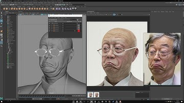 Nakamoto Portrait #07 - Wip Timelapse : Animation and Cloth Texturing with Maya and Arnold GPU