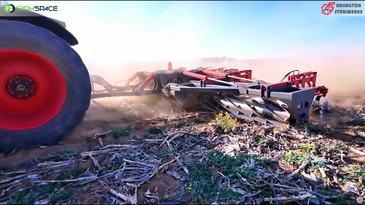 Arlington Staalwerke Stubble Master: Minder diesel, beter onkruidbeheer en vogbewaring.