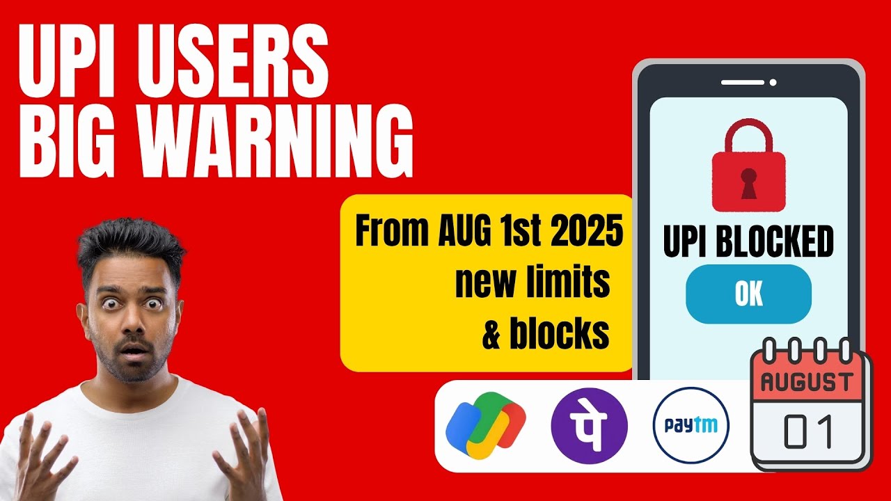 4 Big UPI Changes in August 2025 – Netflix Autopay & Balance Limit Explained!