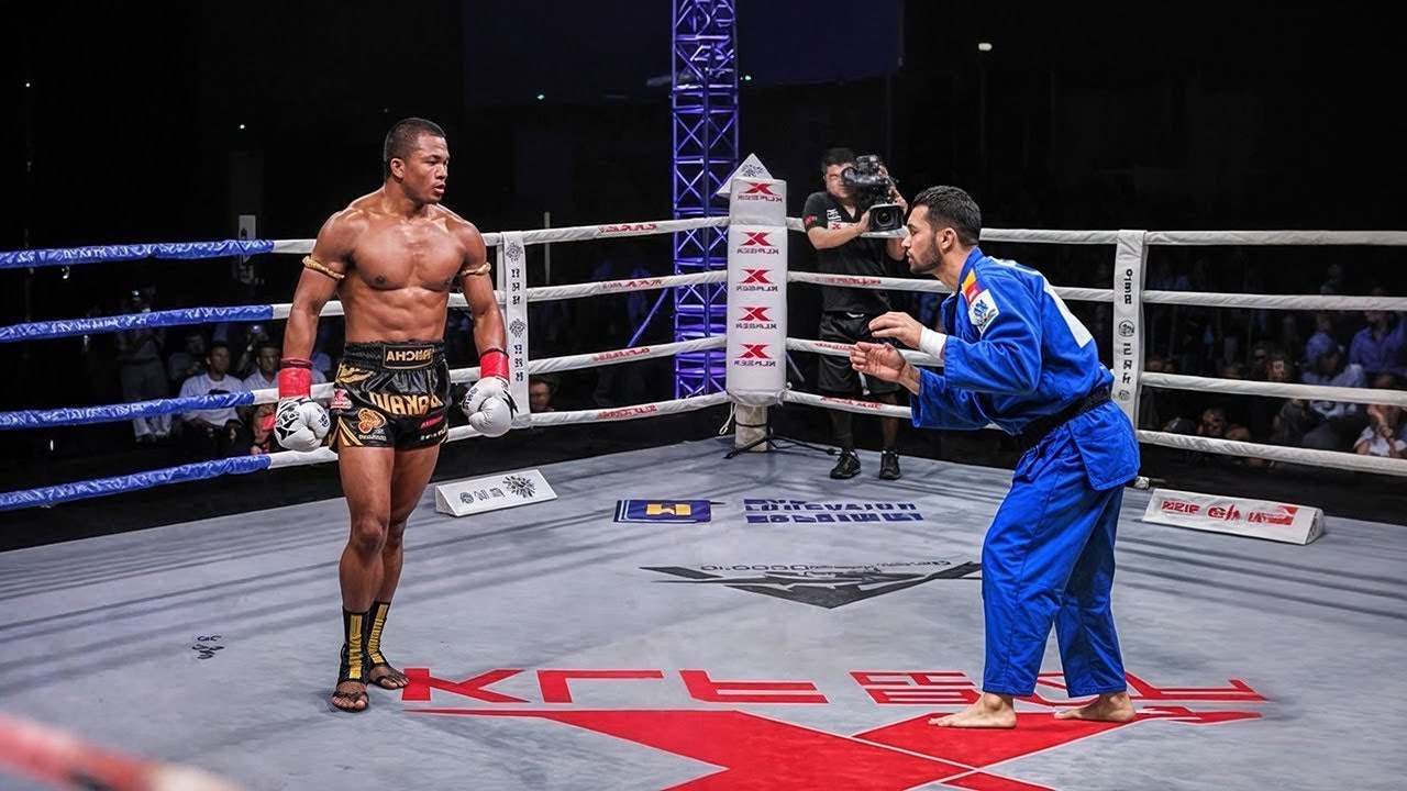 Rare Footage of a Muay Thai Champion vs. Judo Expert– You've Never Seen This Before!