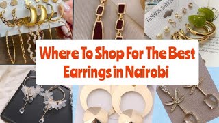 Where To buy Good Quality Earrings in Wholesale price Nairobi #dubois  #earrings #sylviammbuka