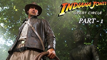 INDIANA JONES AND THE GREAT CIRCLE INTRO Gameplay walkthrough Part - 1 (4K UHD)