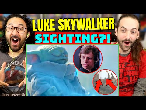 The Mandalorian LUKE SKYWALKER SIGHTING? Grogu Seeing Stone Scene Explained! REACTION!!