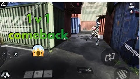 INSANE 1V1 COMEBACK 😱🔥/COD Mobile
