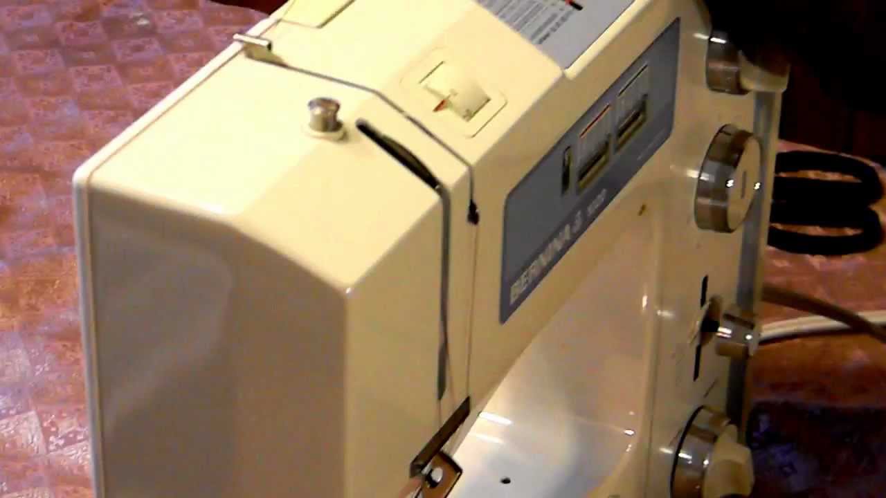 Heavy Duty Bernina 1020 Sewing Machine - YouTube
