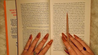 ASMR Inaudible Reading 🌙 (clicky mouth sounds, breathy whispers, word tracing)