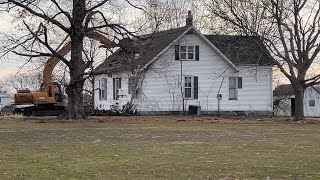 FARM HOUSE DEMOLITION PART 1