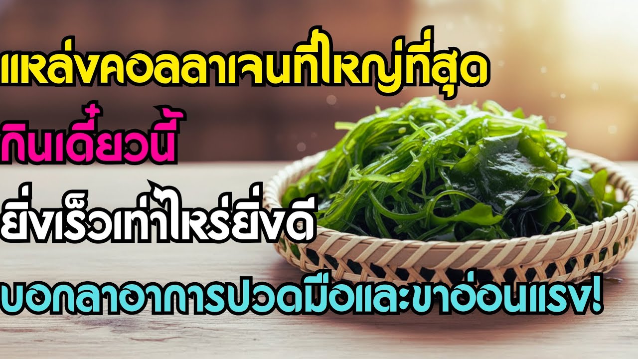 แพทย์แนะ 8 สุดยอดผัก ช่วยสร้างคอลลาเจน แก้ปวดเข่า-มือชา ขาแข็งแรง | สุขภาพวัยเก๋า