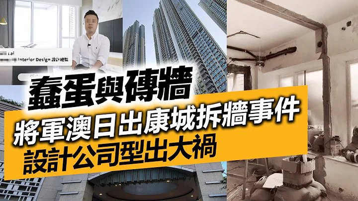 20230530F【蠢蛋與磚牆】將軍澳日出康城拆牆事件，計設公司型出大禍 - 天天要聞