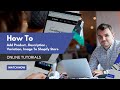 Lecture-4 How to add products in Shopify manually | Shopify Tutorial