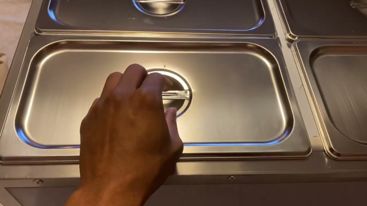 Обзор электрического мармита для приготовления пищи на 6 сковородок, 650 Вт, нержавеющая сталь