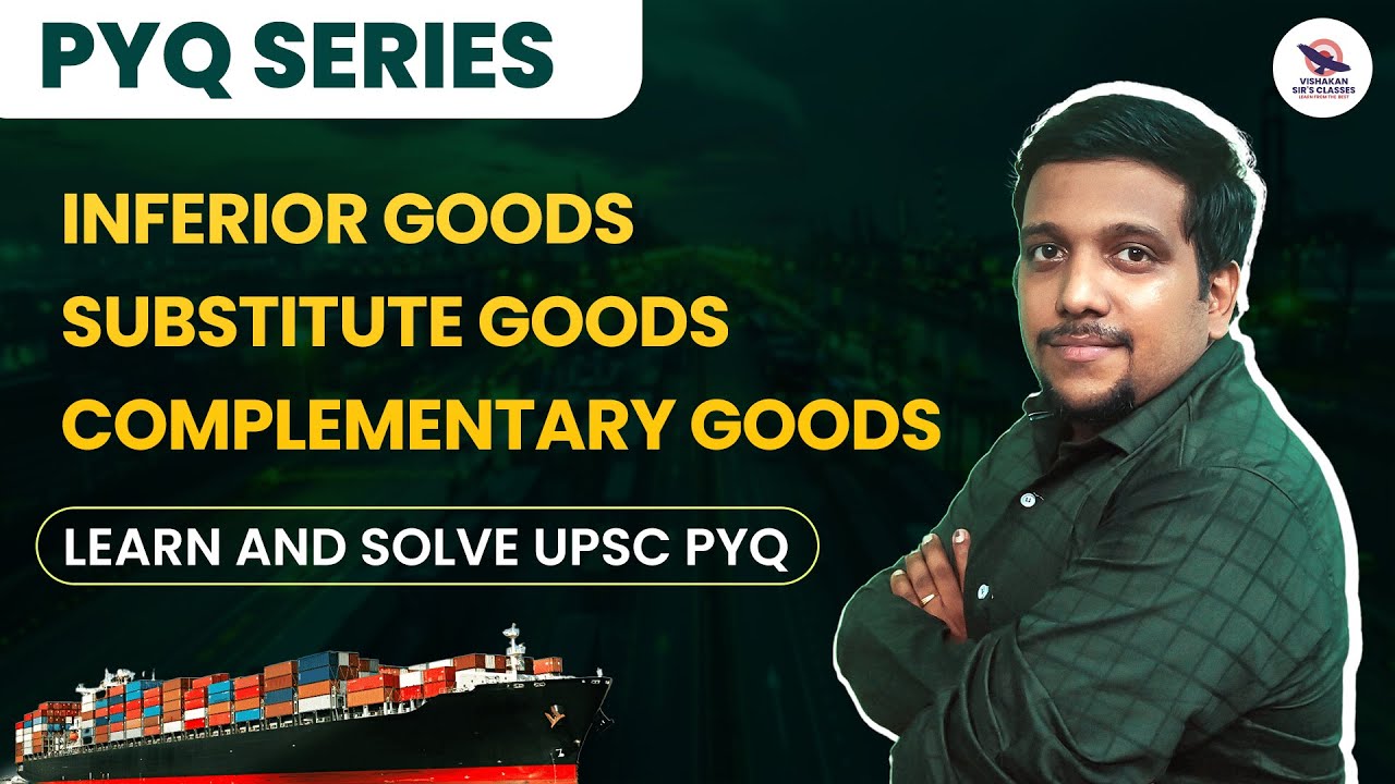 Inferior, Substitute & Complementary Goods | | PYQ Series | R.Vishakan ...