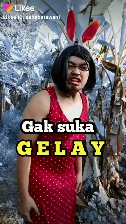 Ih nggak mau nggak suka gelay