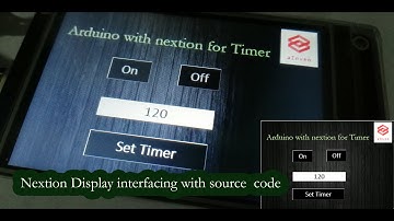 Nextion+Arduino  interfacing with source code