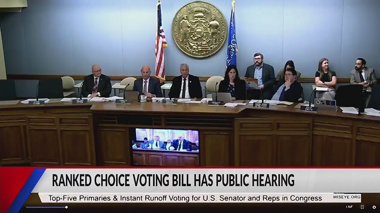 Ranked choice voting bill has public hearing - YouTube