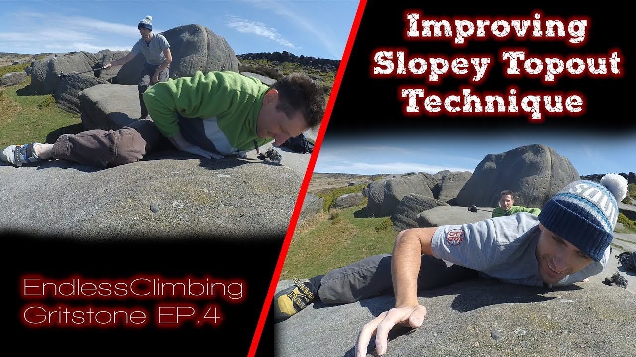 Ep.4 - Bouldering - Slopey Topout Climbing Technique ❕ 😏 💪