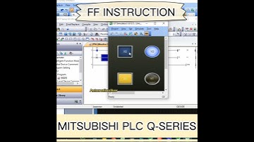 FF instruction mitsubishi PLC with HMI short #mitsubishi #shorts #hmi #shortvideo