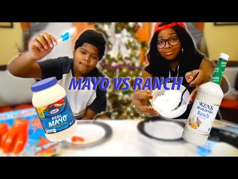 MAYO VS RANCH TASTE TEST CHALLENGE