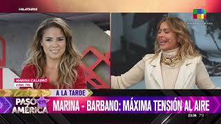 💥 Marina Calabró y Rolando Barbano: tensión al aire