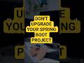 Don't Upgrade to Spring Boot 4 Until You See This #springboot