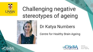 CHeBA Stitch Lecture Recap: Dr Katya Numbers - Challenging negative stereotypes of ageing